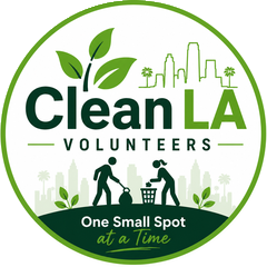 Clean LA Volunteers circular logo